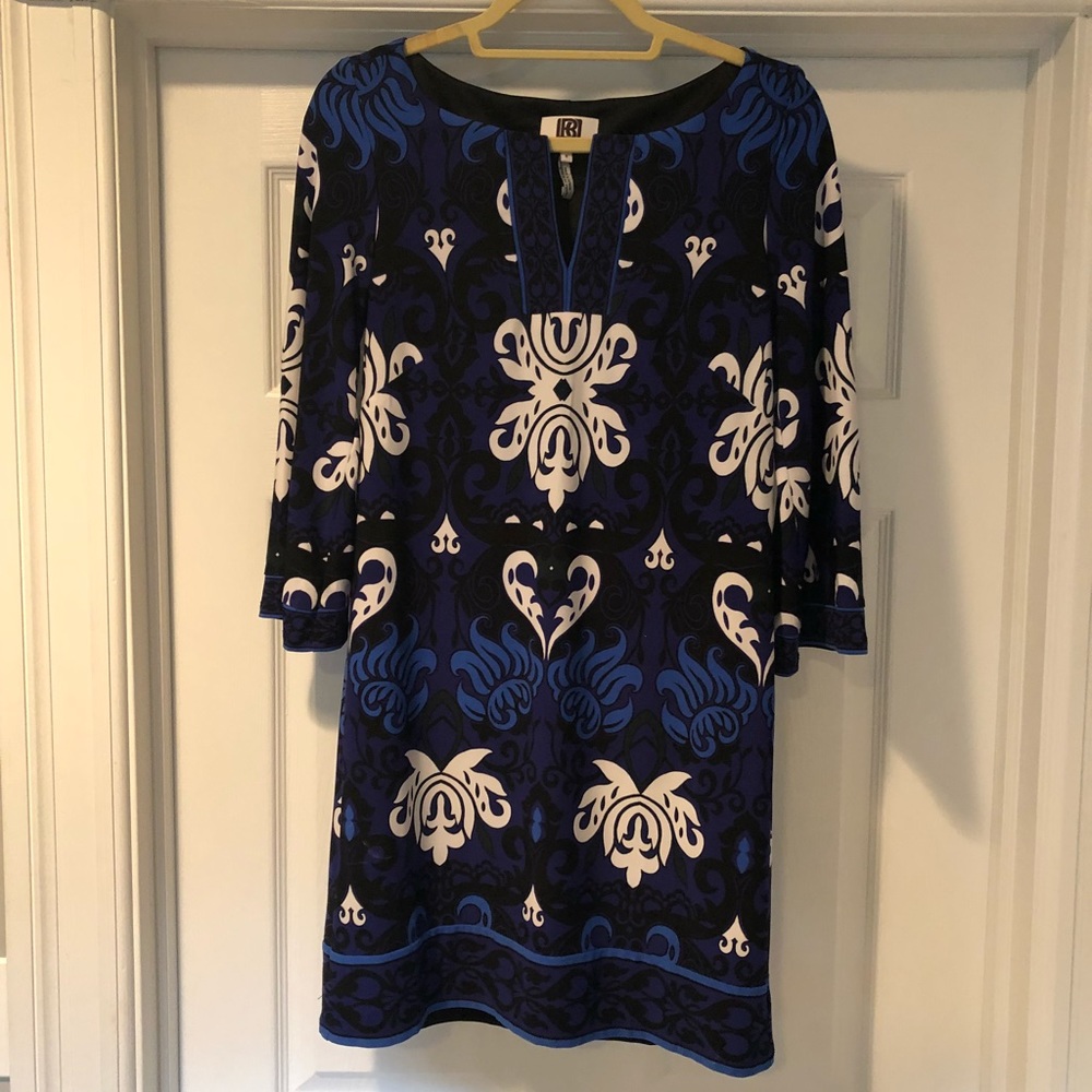 Printed Mini Dress